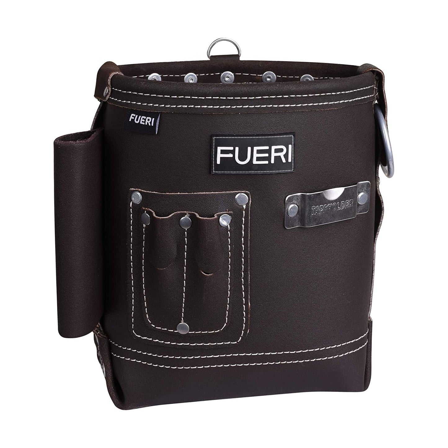 FUERI Heavy Duty 19-Pocket Leather Tool Belt