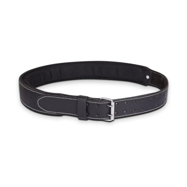 FEURI Premium Grain Leather Work Belt (Maroon) With Foam Padding