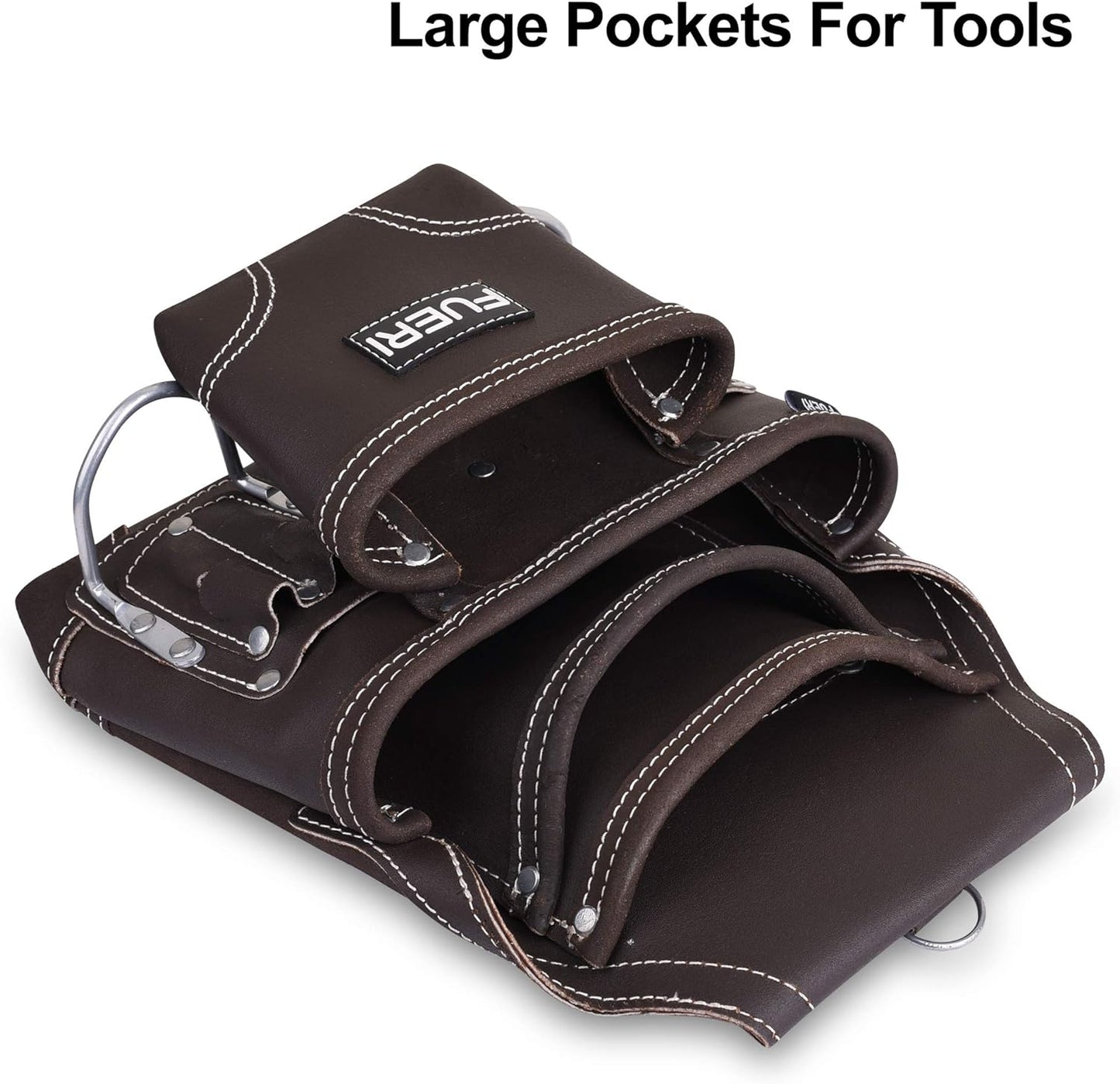 FUERI 10-Pocket Tool Pouch (Black)