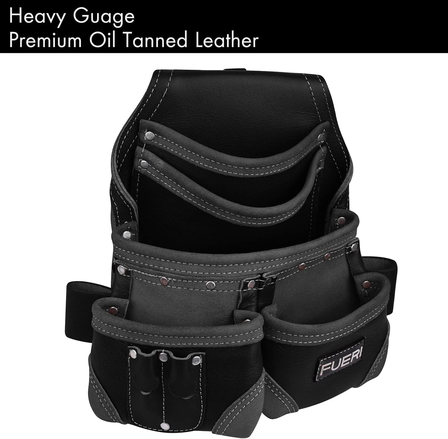 Fueri 5-Pocket Heavy Duty Tool Pouch