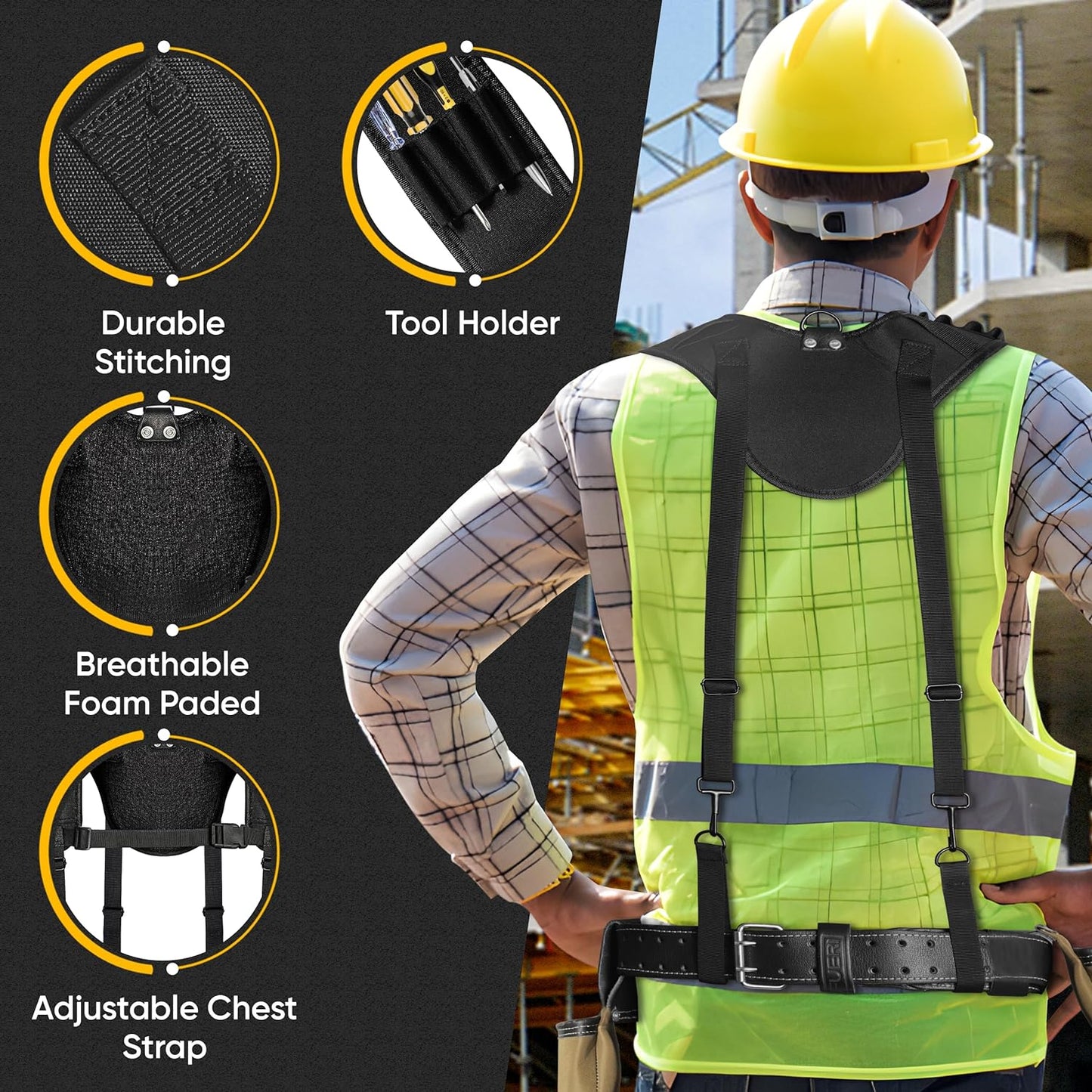 FUERI Adjustable Tool Belt Suspender