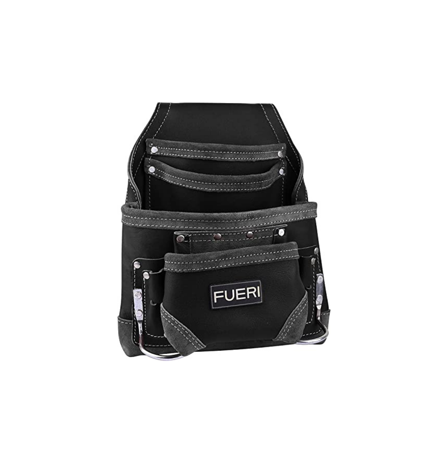 FUERI Leather 10 Pocket Tool Pouch