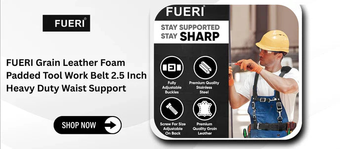 Best Tool Belts with Foam Padded Waist Support – Comfort Meets Heavy-Duty Performance