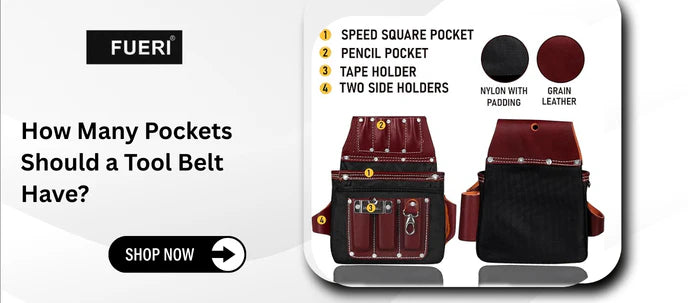 How Many Pockets Do You Really Need in a Tool Belt?