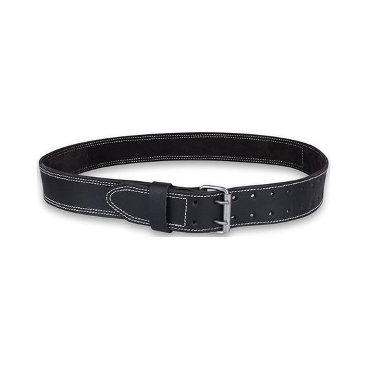 FUERI Premium Quality Grain Leather Work Belt (Black)