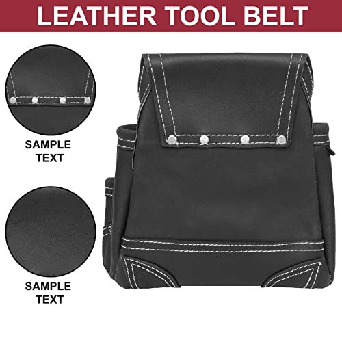 FUERI Natural Oil Tanned Leather Tool Belt