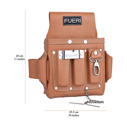 FUERI Professional 4-Pocket Electrician Tool Pouch