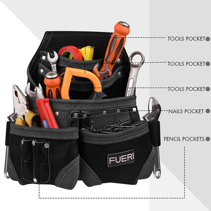 Fueri 5-Pocket Heavy Duty Tool Pouch