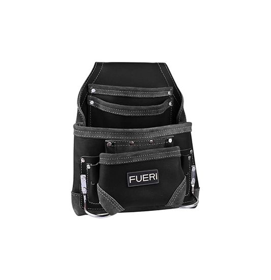 FUERI Leather 10 Pocket Tool Pouch