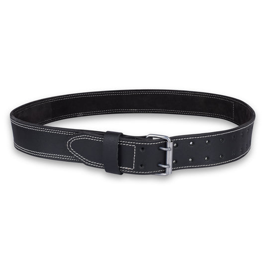 FUERI Premium Quality Leather Work Belt (Maroon)
